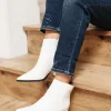 Amari Ankle Boots in White