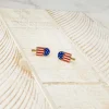 Americana Popsicle Signature Enamel Studs by Prep Obsessed