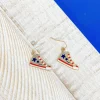 Americana Sneaker Dangle Earrings