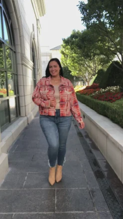 Breaking Free Western Print Jacket