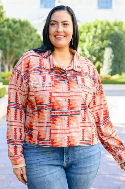 Breaking Free Western Print Jacket