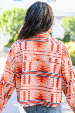 Breaking Free Western Print Jacket