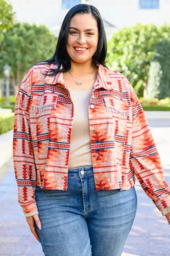 Breaking Free Western Print Jacket