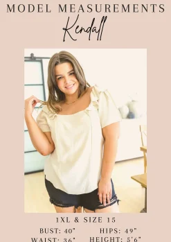 Capture the Day Two Toned Button Up Kelly