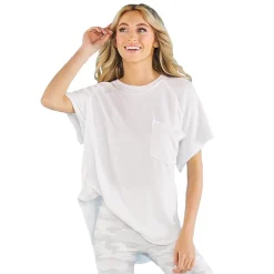 Claremont Tee by Mud Pie - White