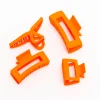 Claw Clip Set of 4 in Orange (Ships in 1-2 Weeks)