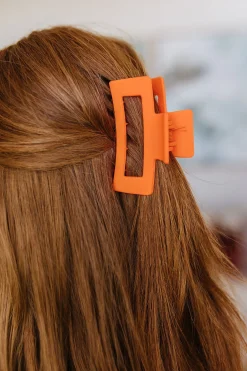 Claw Clip Set of 4 in Orange (Ships in 1-2 Weeks)