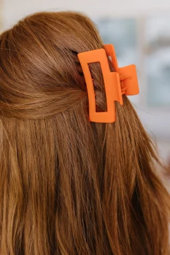 Claw Clip Set of 4 in Orange (Ships in 1-2 Weeks)