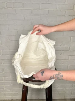 Day Out Cloud Tote Bag In Cream - 3/24