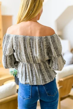 Don't Tempt Me Embroidered Blouse