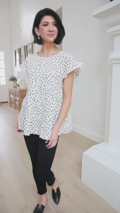Dreamy Look Top In White