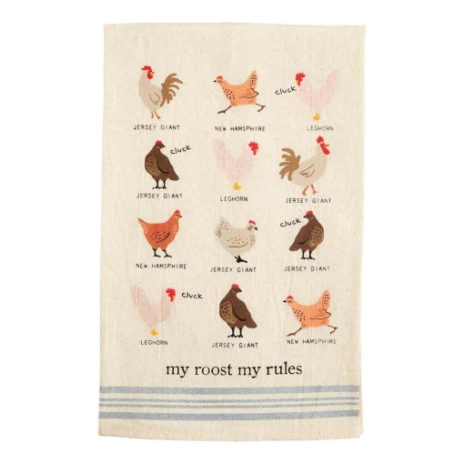 Flour Sack Farm Animal Towels by Mud Pie