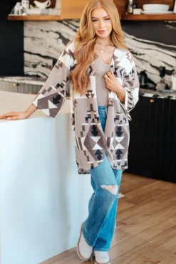 Full of Character Blanket Kimono