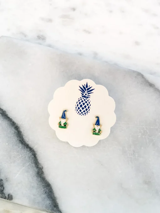 Gnome Signature Enamel Studs by Prep Obsessed - Choice of Color