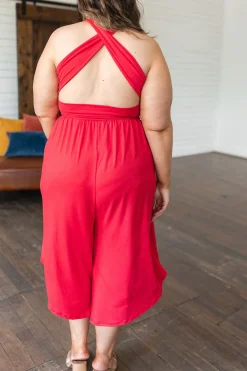Good Idea Jumpsuit in Red