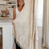 Graham Blanket Single Cuddle Size in Beige