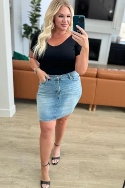 Haley High Rise Control Top Skirt - 4/1
