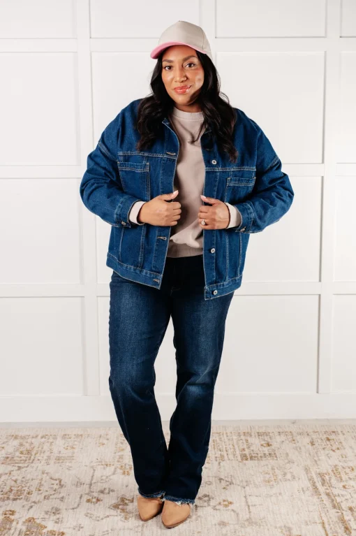 Have We Met Oversized Denim Jacket