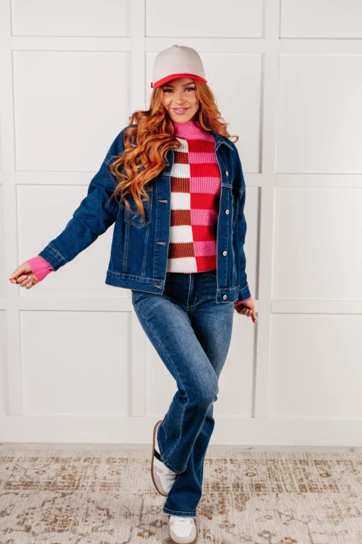 Have We Met Oversized Denim Jacket