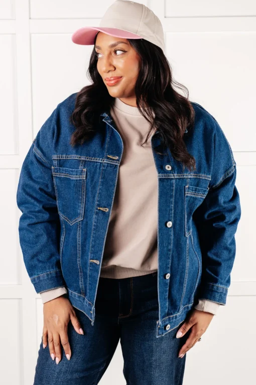 Have We Met Oversized Denim Jacket