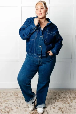 Have We Met Oversized Denim Jacket