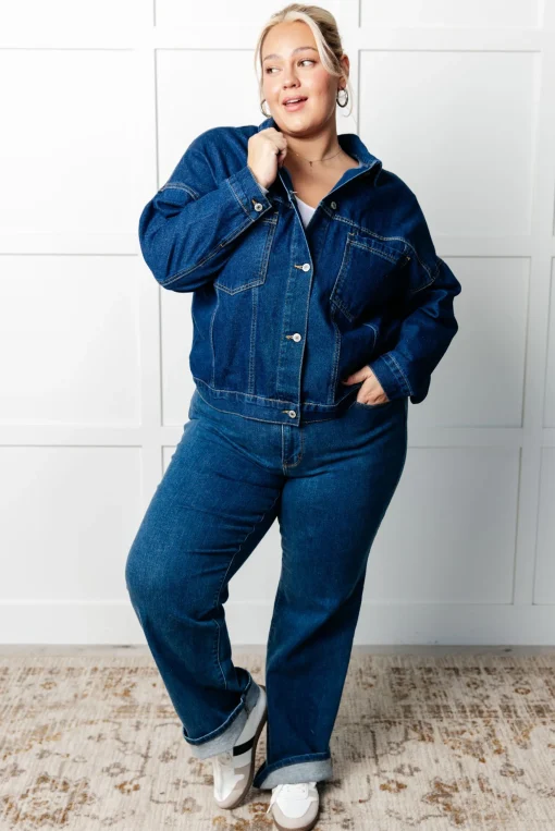 Have We Met Oversized Denim Jacket