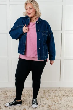Have We Met Oversized Denim Jacket