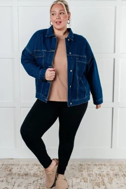 Have We Met Oversized Denim Jacket