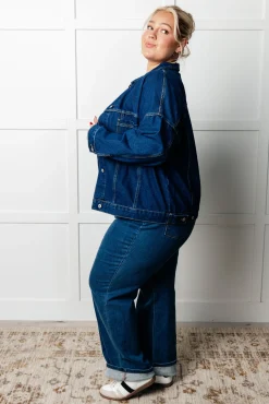 Have We Met Oversized Denim Jacket