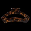 Large Teleties Open Claw Clip - Tortoise