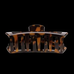 Large Teleties Open Claw Clip - Tortoise