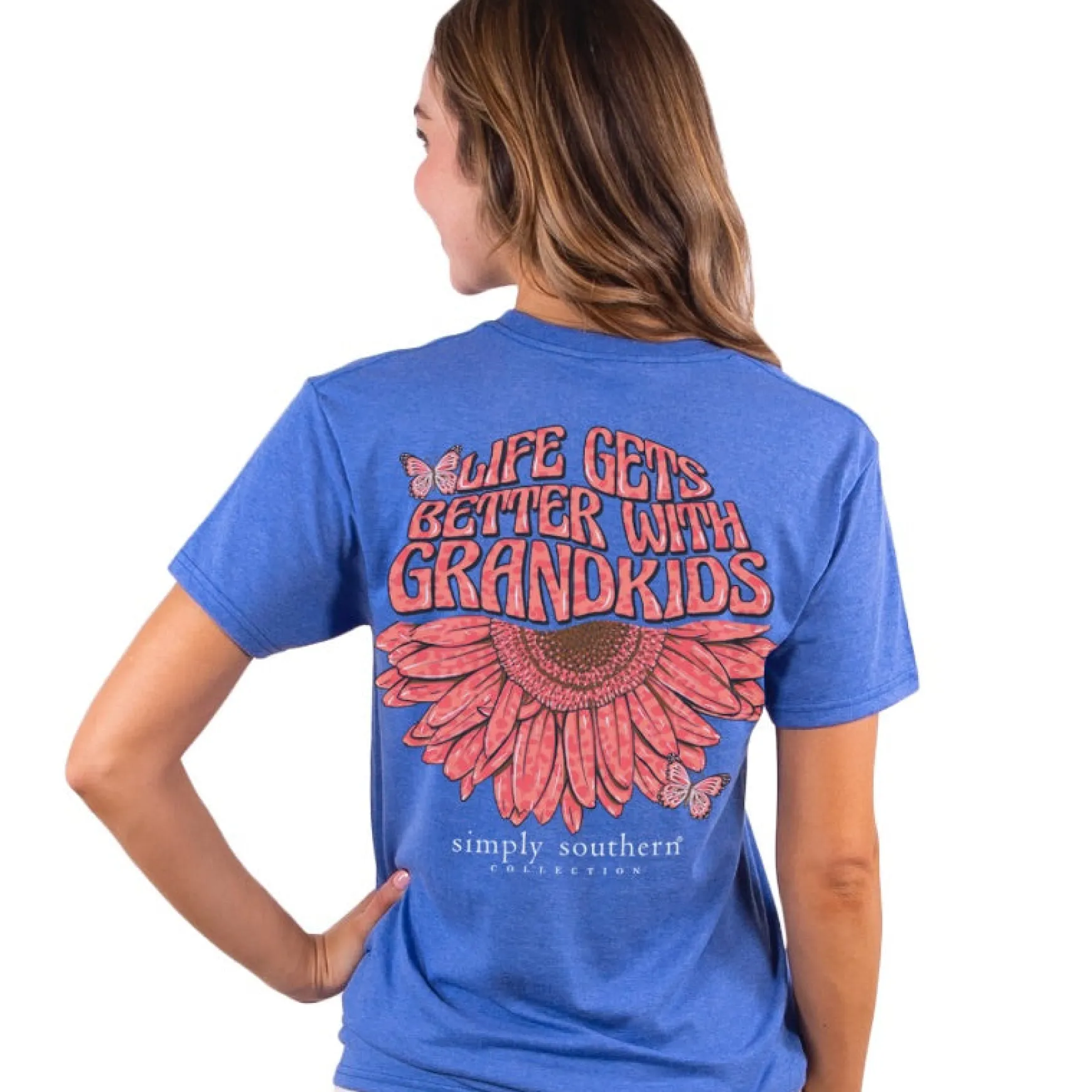 'Life Gets Better With Grandkids' Short Sleeve Tee by Simply Southern