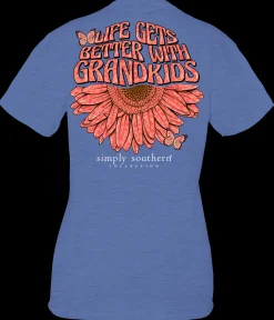'Life Gets Better With Grandkids' Short Sleeve Tee by Simply Southern