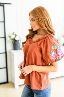 Luisa Embroidered Blouse