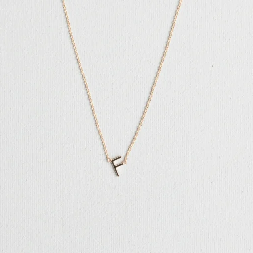 Luxe Gold Initial Necklace