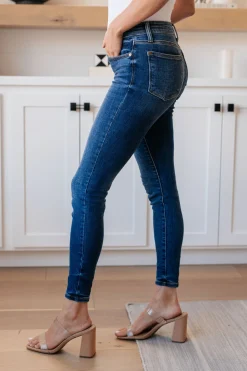 Maxine Mid-Rise Skinny Jeans by Judy Blue