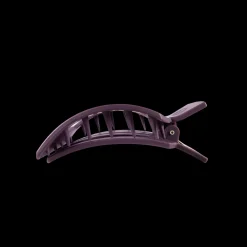 Medium Teleties Flat Square Clip - Burgundy Bliss