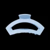 Medium Teleties Open Claw Clip - Clear Skies