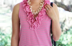 Molly Pearl Bauble Necklace - Gold