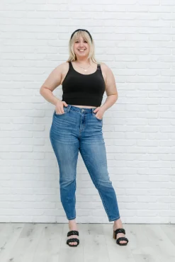 Move With Me Black Tank