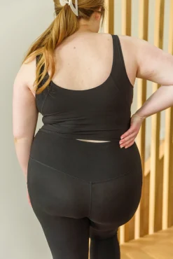 Move With Me Black Tank