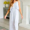 No More Grey Skies Maxi Dress