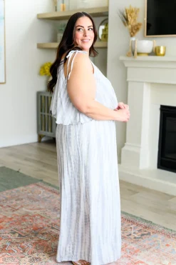 No More Grey Skies Maxi Dress