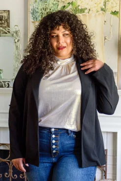 Photo Op Sleeveless Blouse