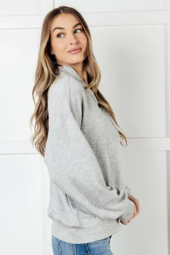 Rogue Runner Half Zip Jacket in Heather Grey