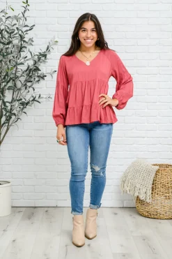 Sassy Swing Tiered Top