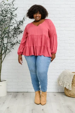 Sassy Swing Tiered Top