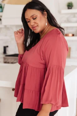 Sassy Swing Tiered Top