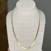 Sheer Perfection Snake Chain Necklace - 3/31