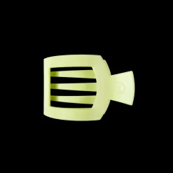 Small Teleties Flat Square Clip - Aloe, There!